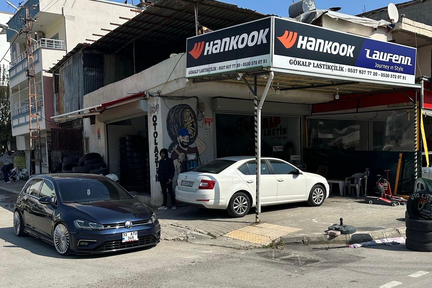 Gökalp Oto Lastik Dükkan Görünümü Mersin